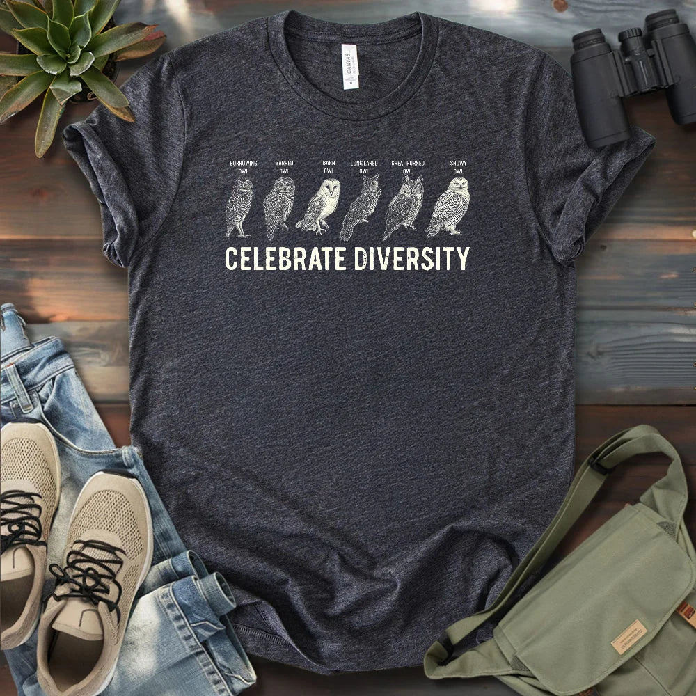 Owl Diversity T-shirt