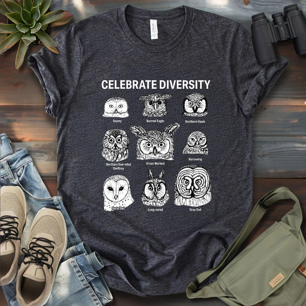 Owl Profiles T-shirt