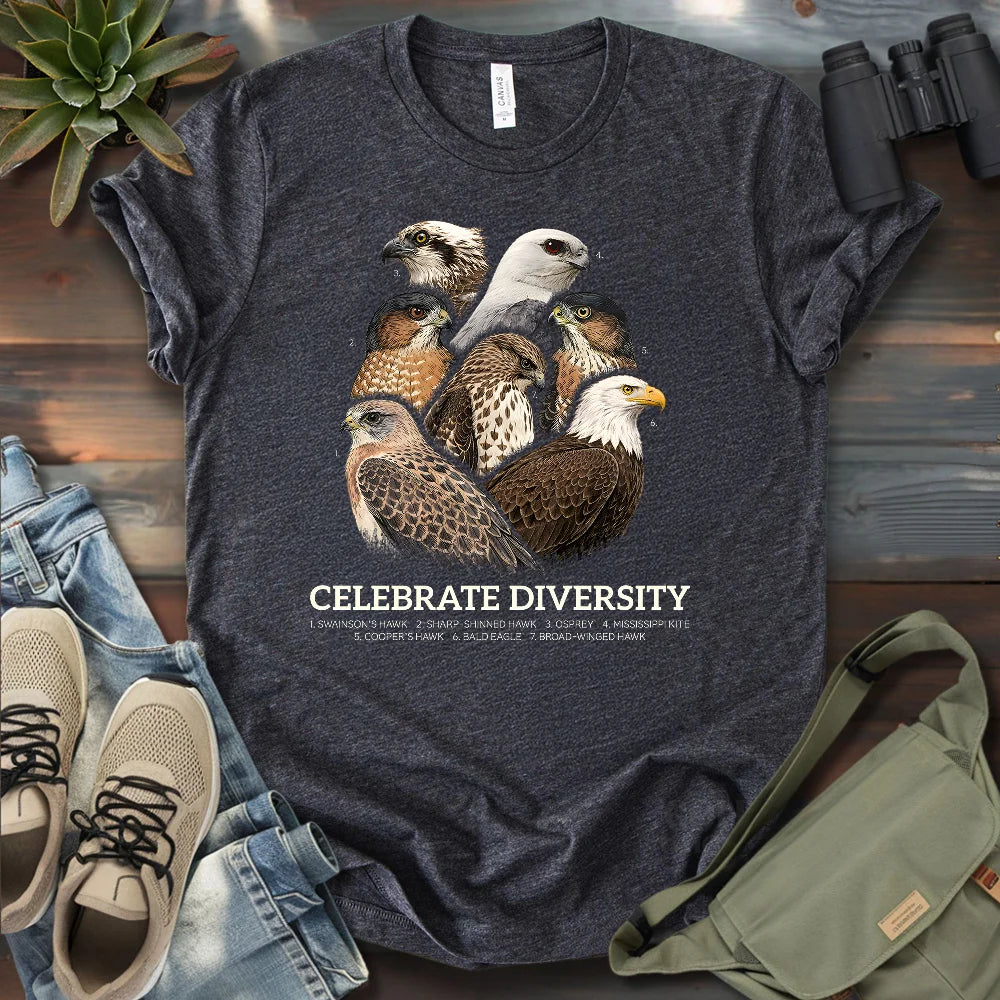 Raptor Diversity T-shirt