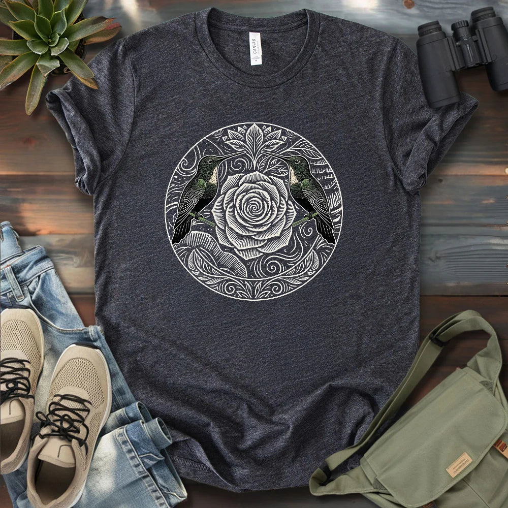 Symmetry in Bloom T-shirt