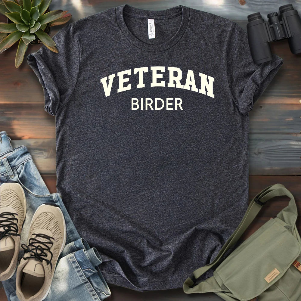 Veteran Birder T-shirt
