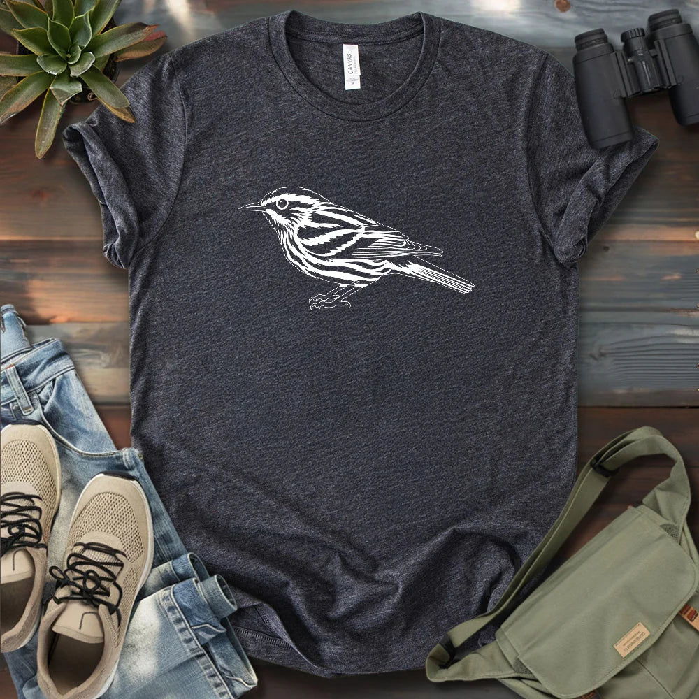 Zebra Warbler T-shirt