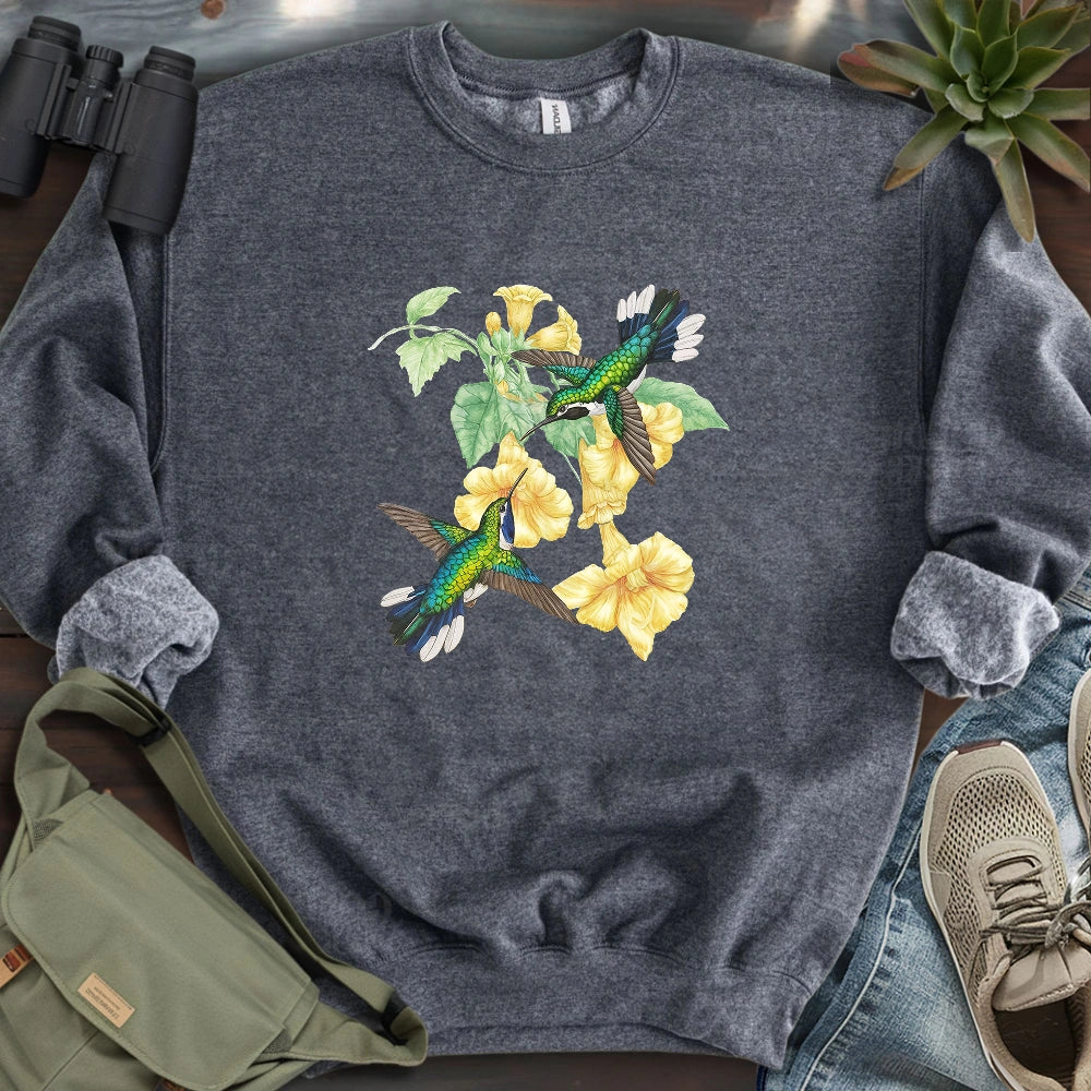 A Hummingbird Couple Sweatshirt