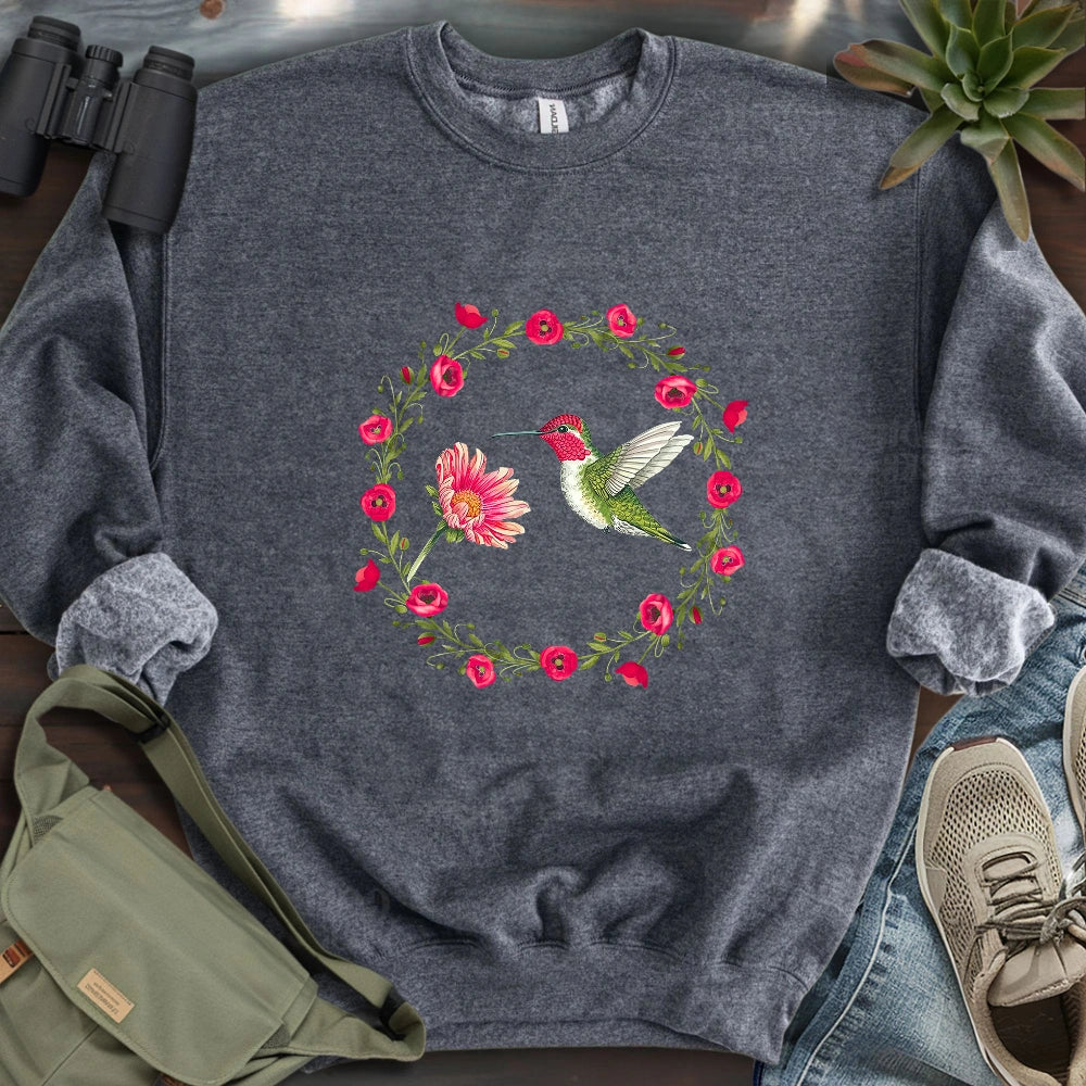 Anna Hummingbird Of California Sweatshirt