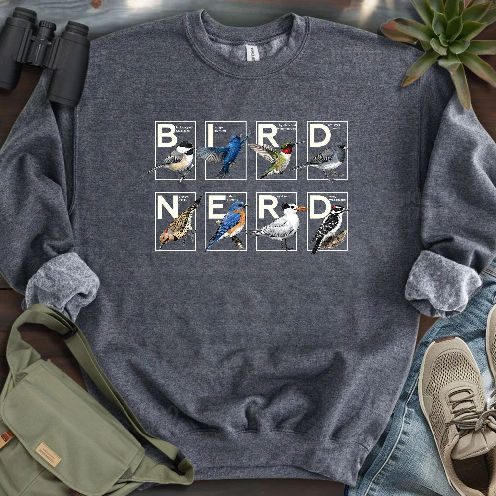 Bird Nerd Shirt Sweatshirt
