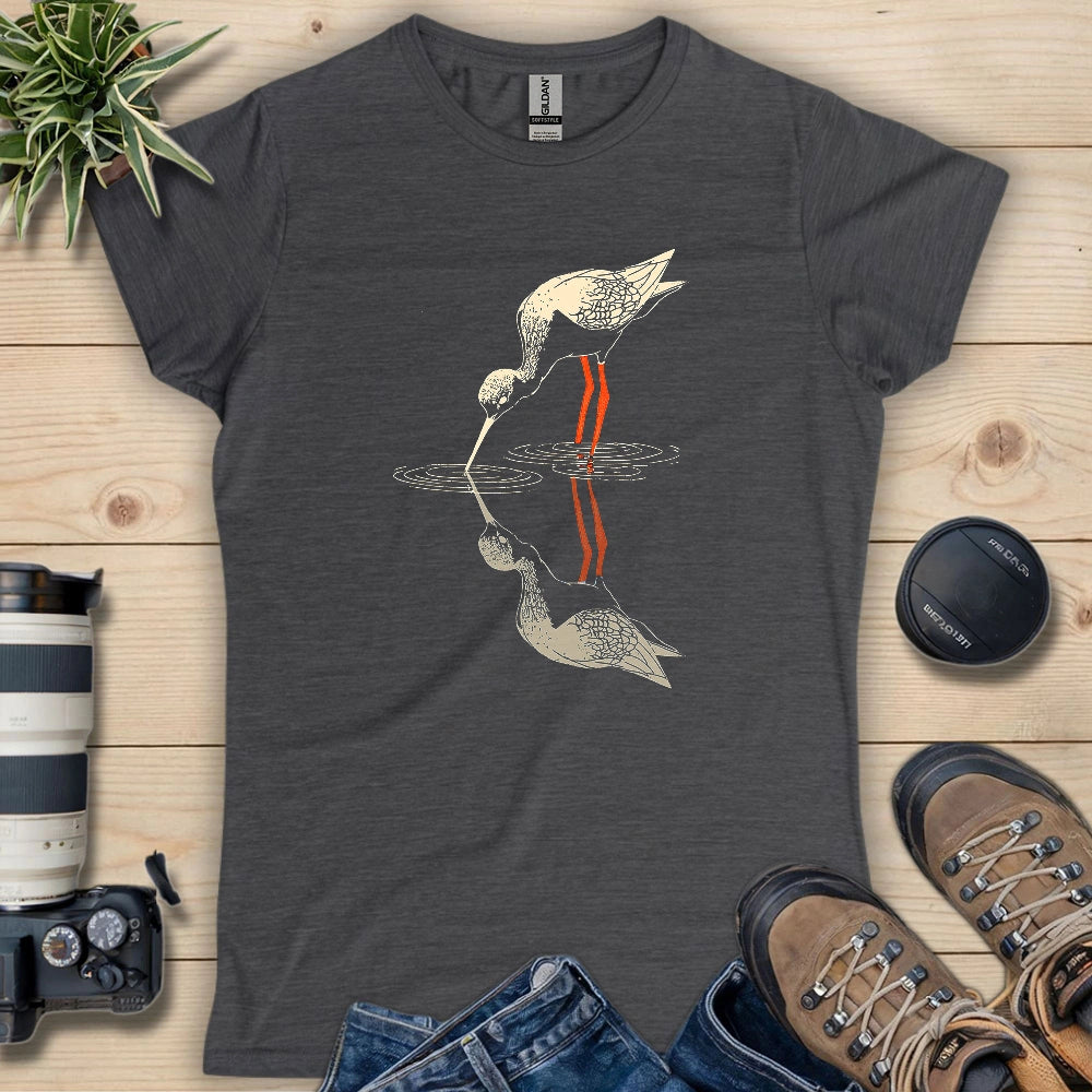 Black-necked Stilt Shadow Women's T-shirt