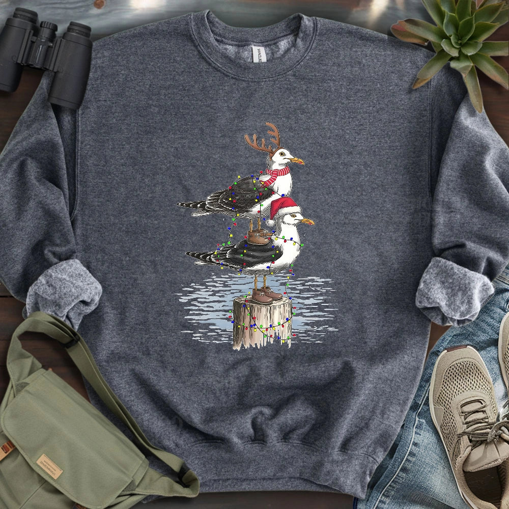 Christmas Seagulls Sweatshirt