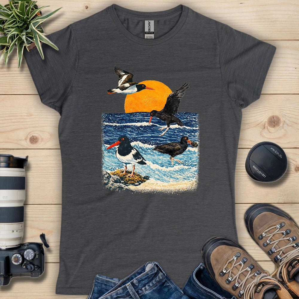 Coastal Oystercatchers Women's T-shirt
