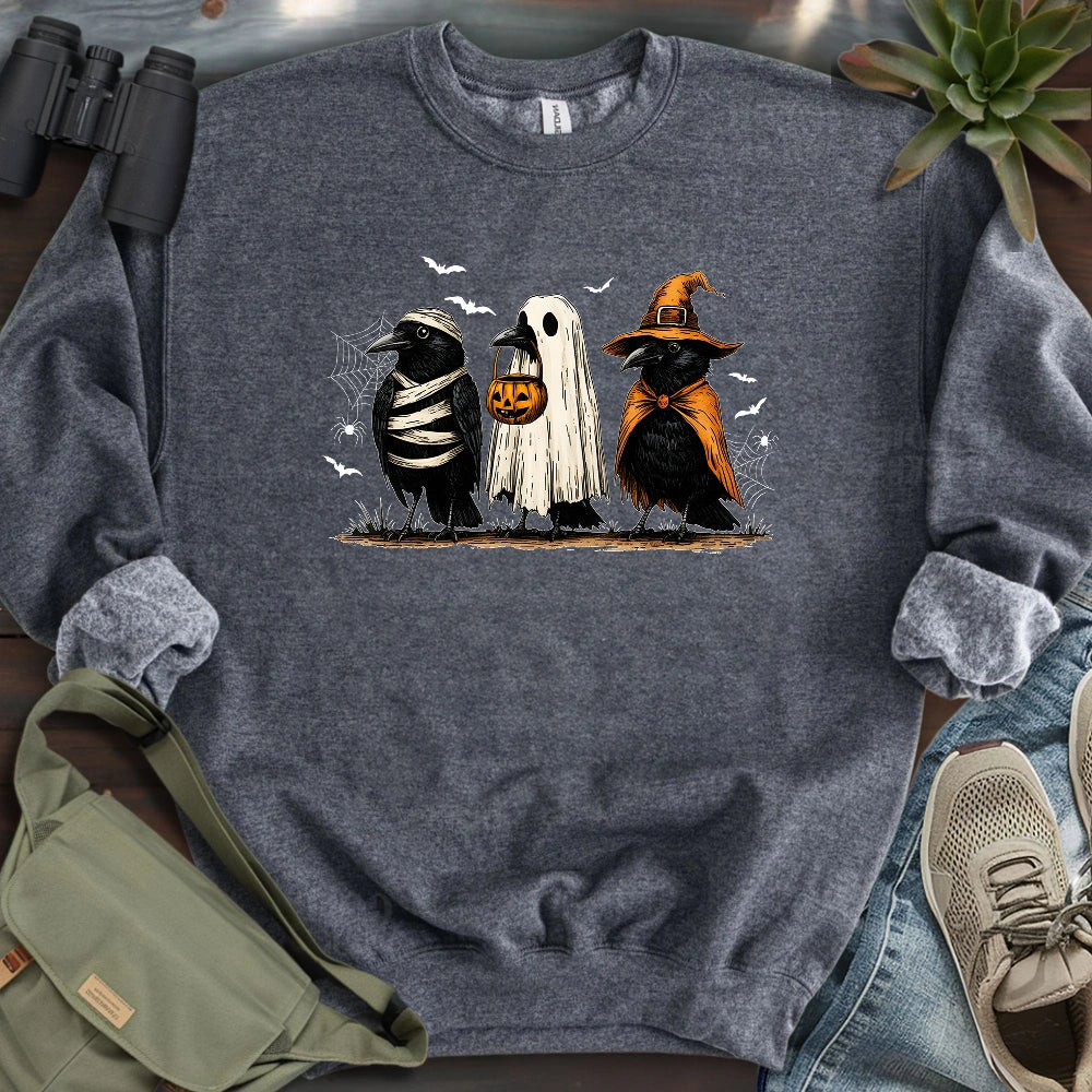 Crows in Costume Sweatshirt