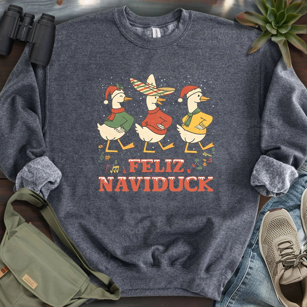 Feliz Naviduck Sweatshirt