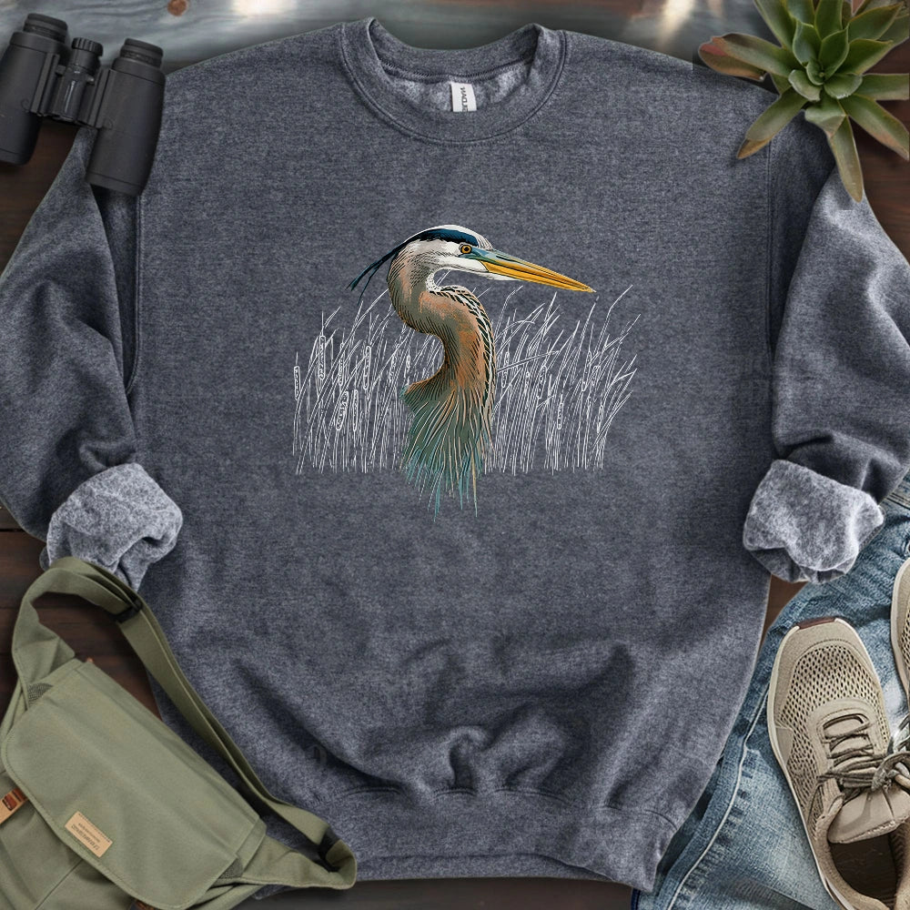 Great Blue Heron Sweatshirt