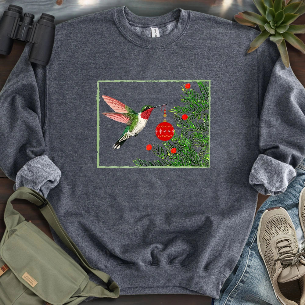 Hummingbird Decorating Sweatshirt