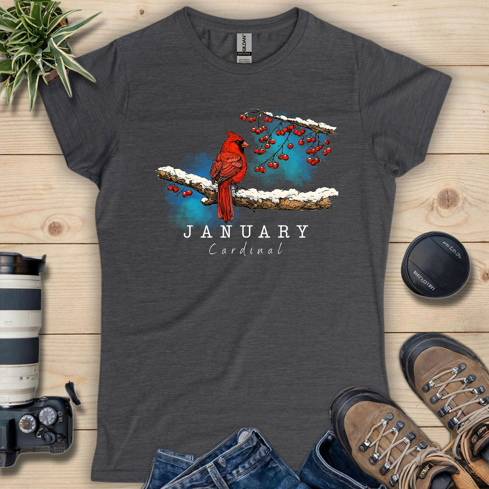 January Cardinal Women's T-shirt