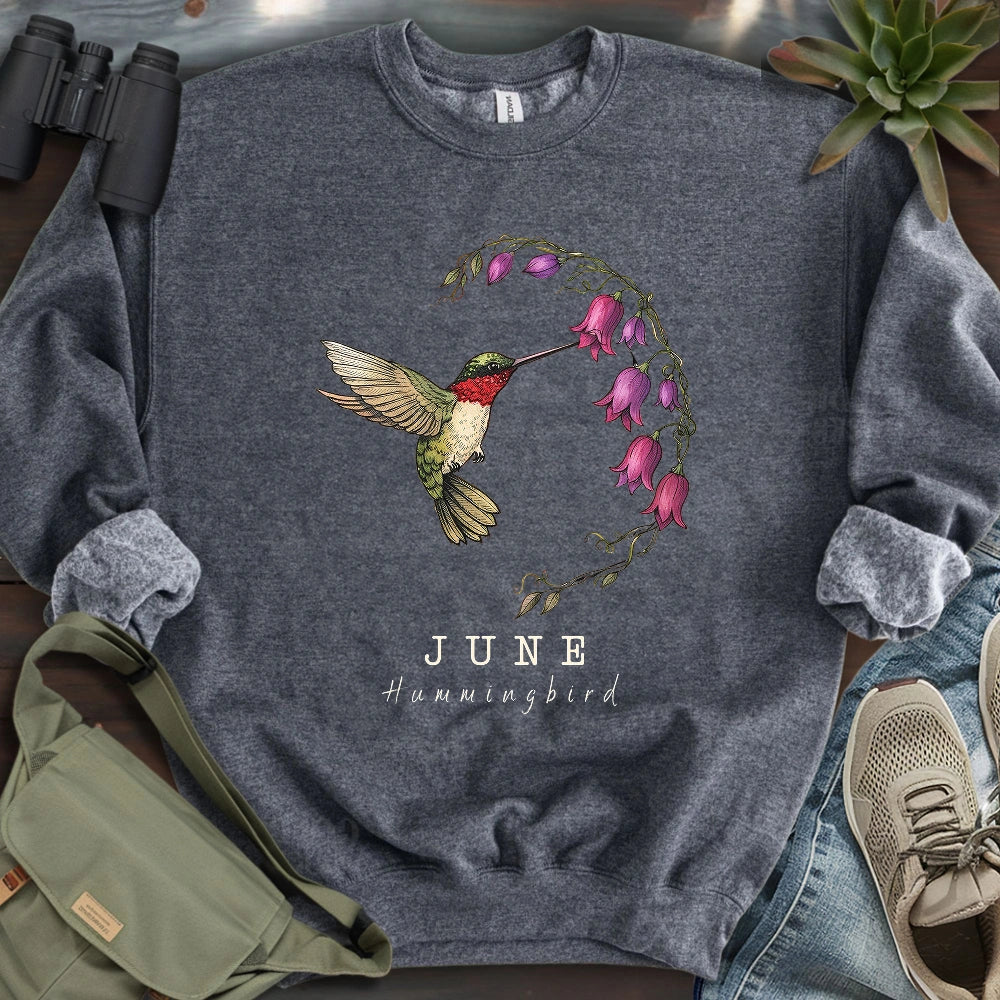 June Hummingbird Sweatshirt