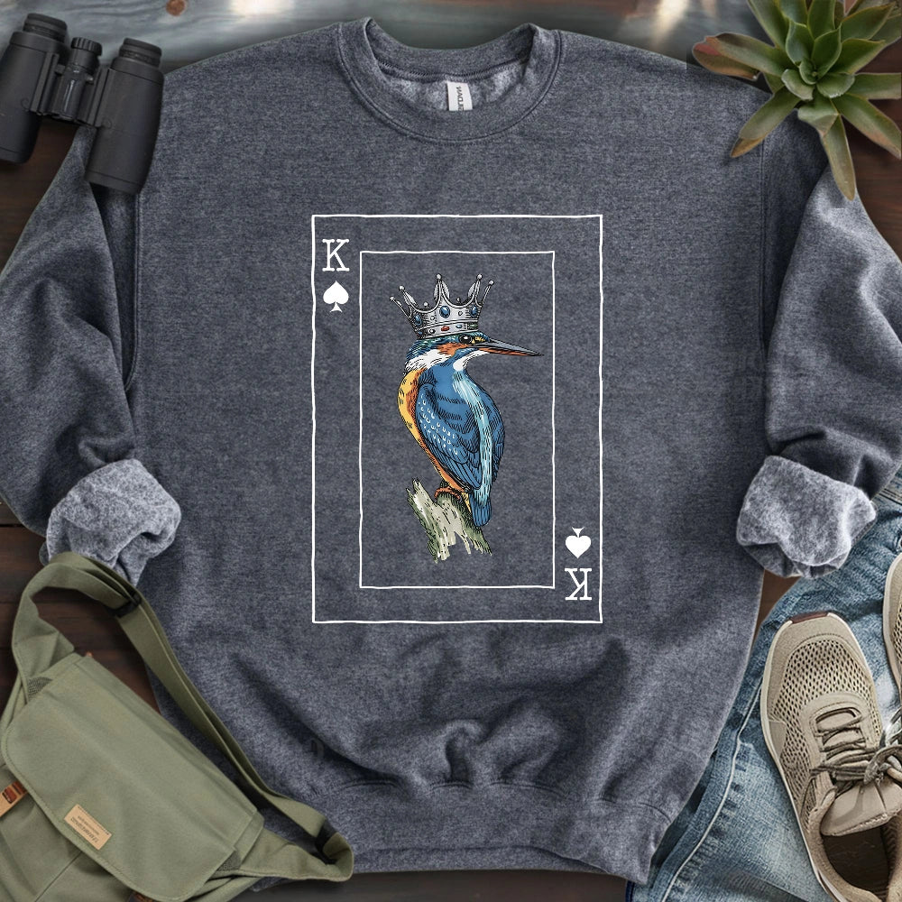 Kingfisher of Spades Sweatshirt