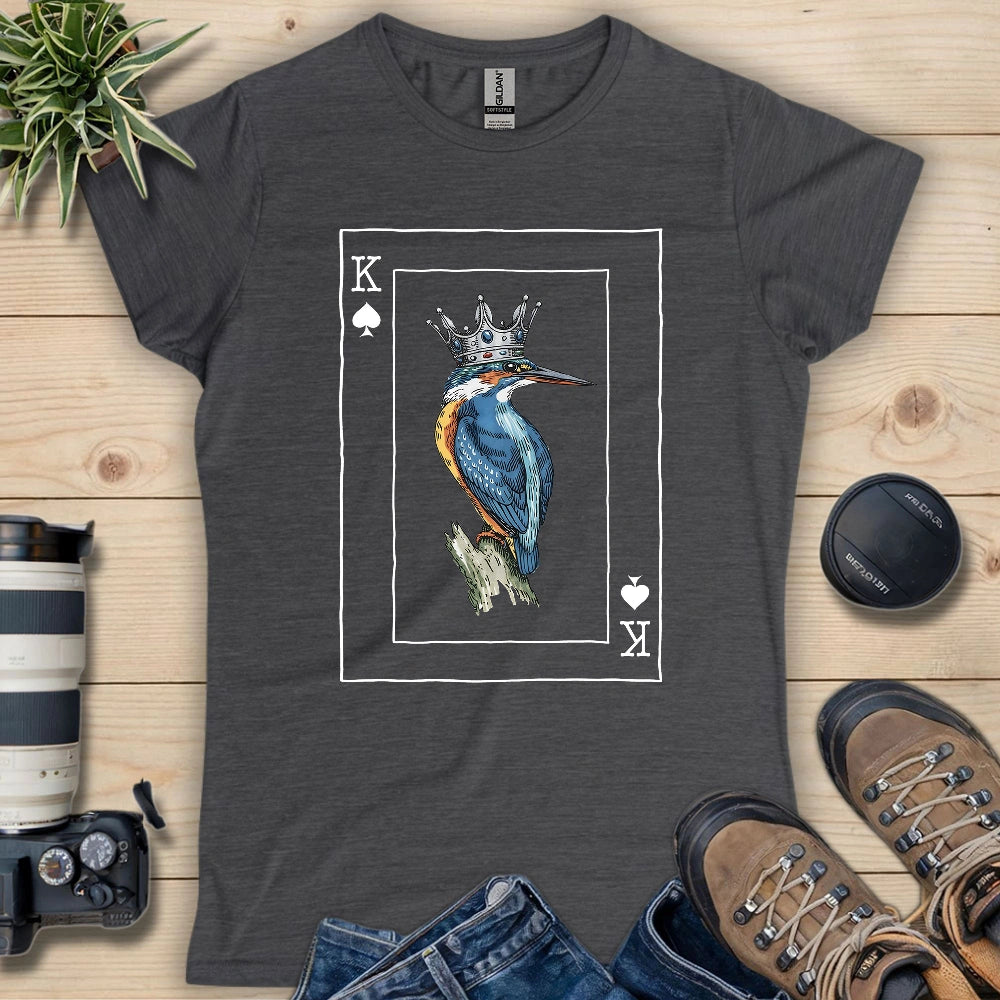 Kingfisher of Spades Women's T-shirt