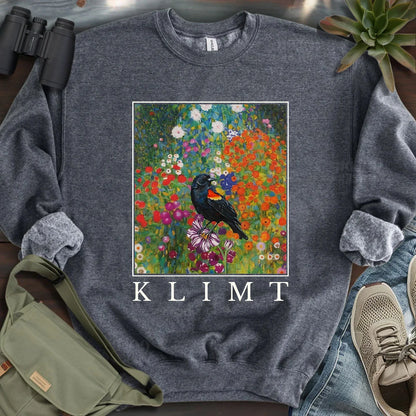 Klimt Blackbird Sweatshirt