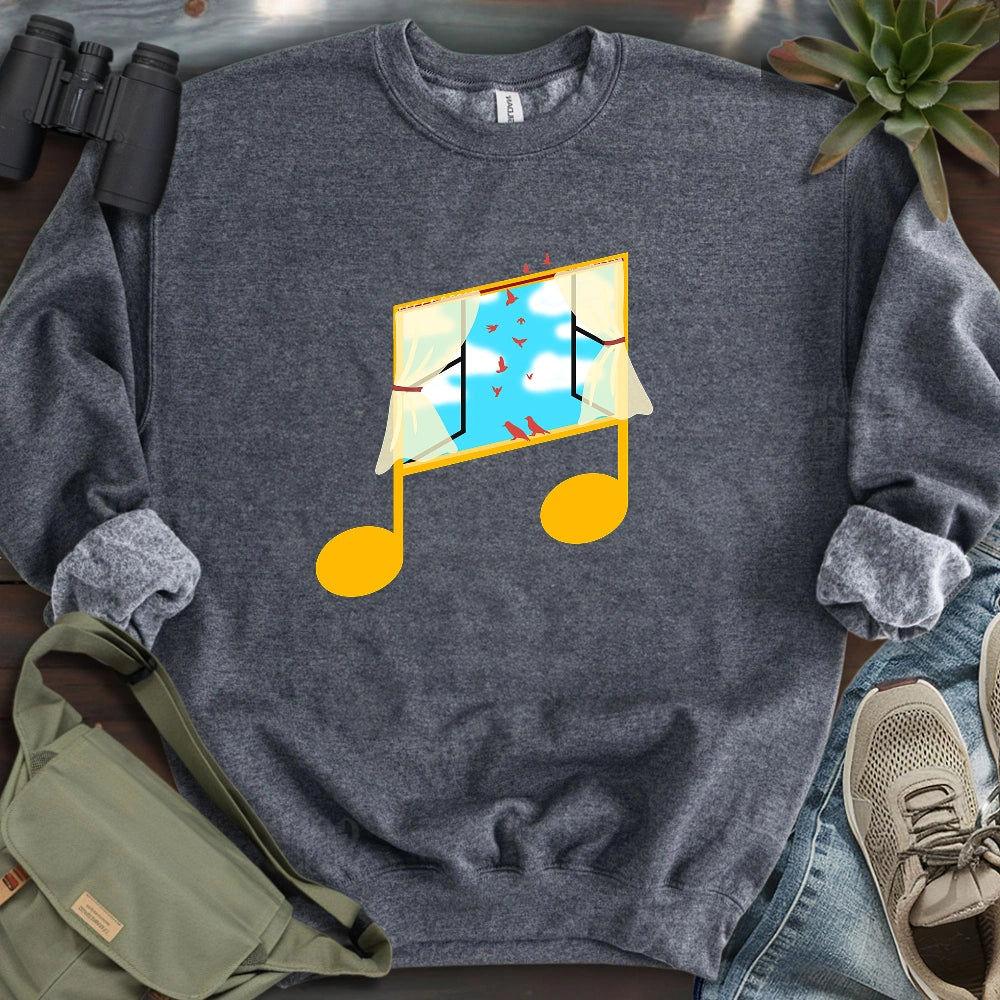 Listening To Songbirds Sweatshirt