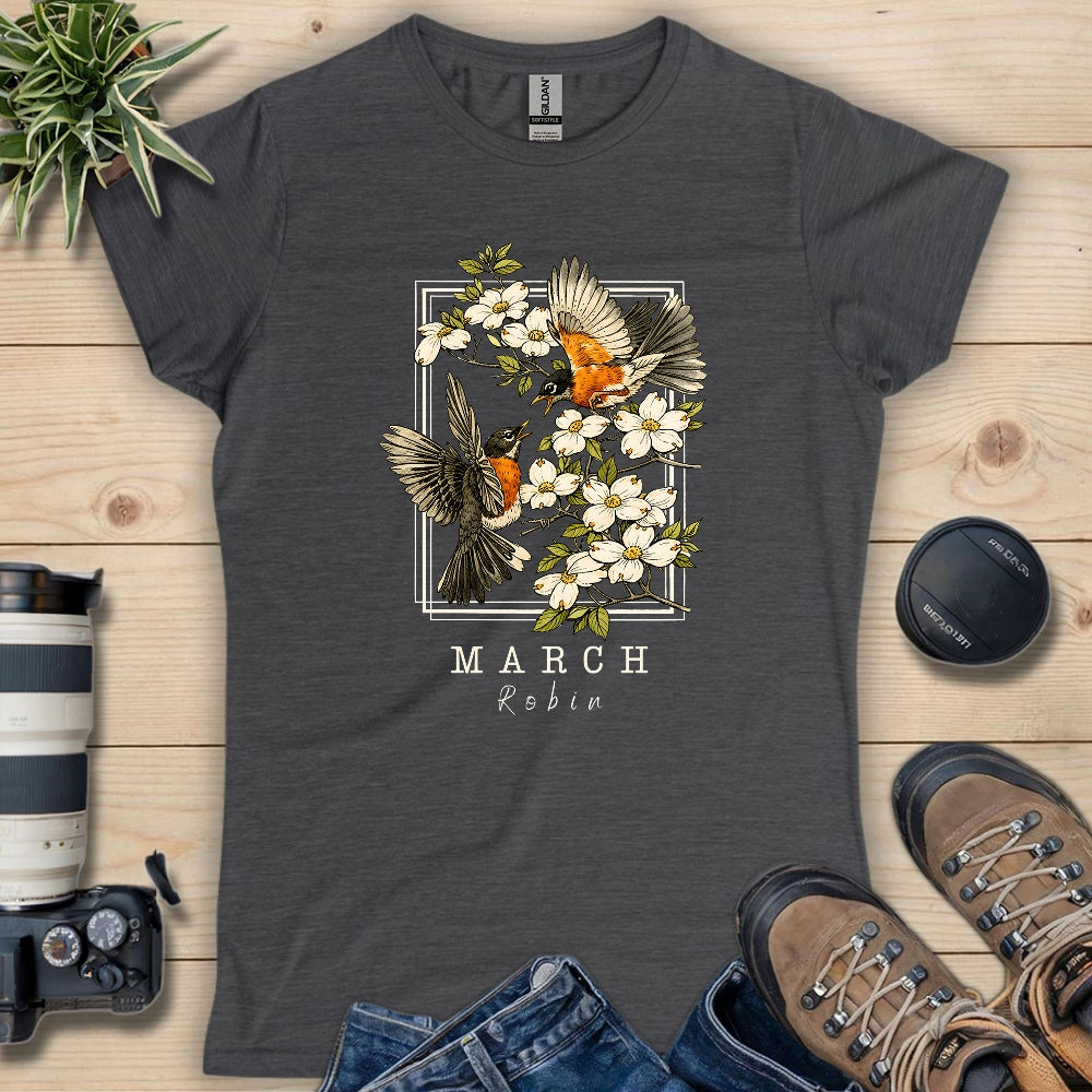 March Robin Women's T-shirt