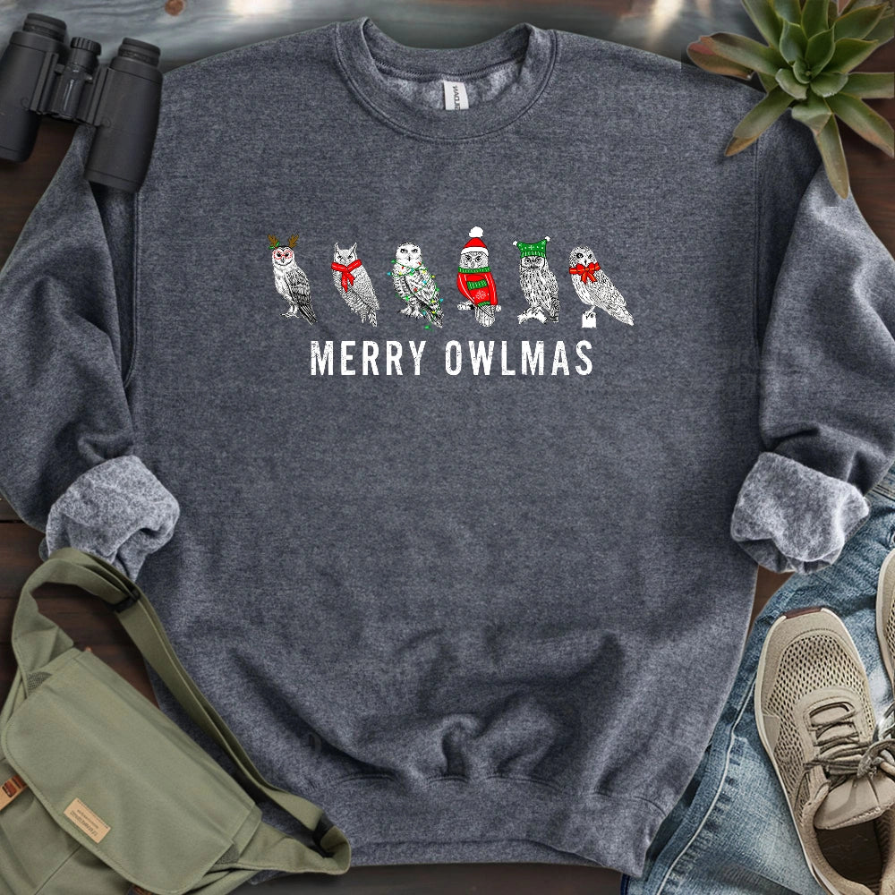 Merry Owlmas Sweatshirt