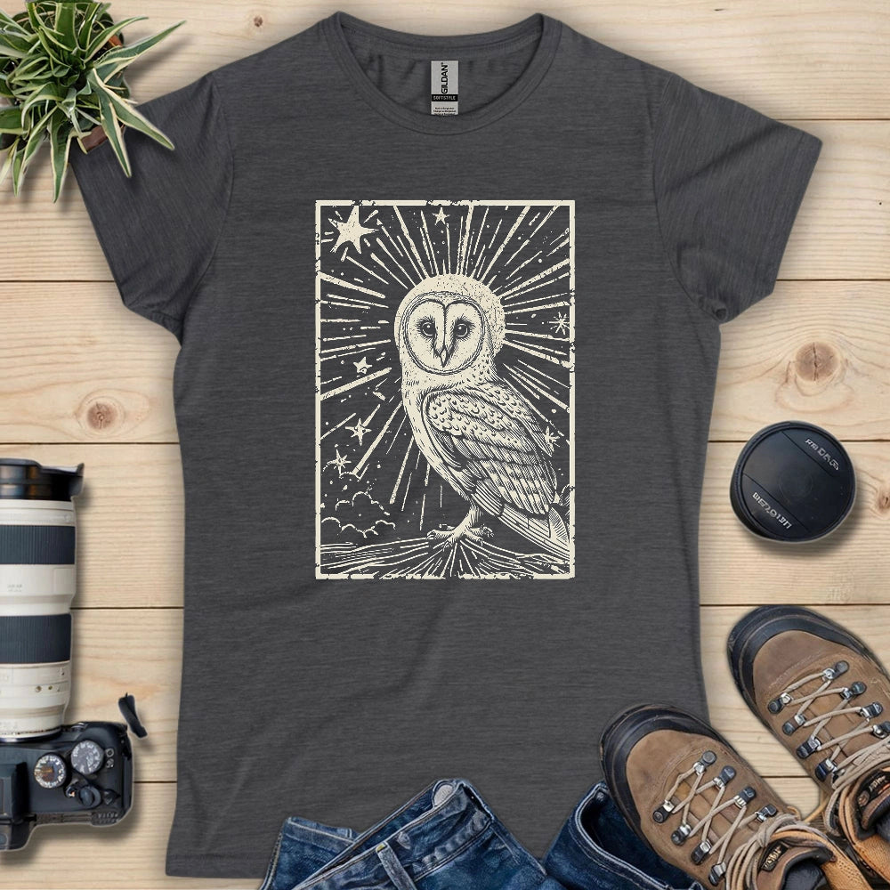 Night Barn Owl Women's T-shirt