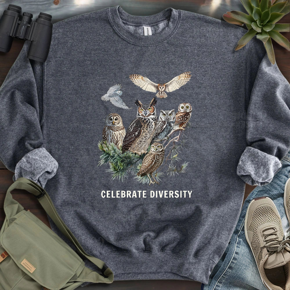 Owl Diversity Sweatshirt