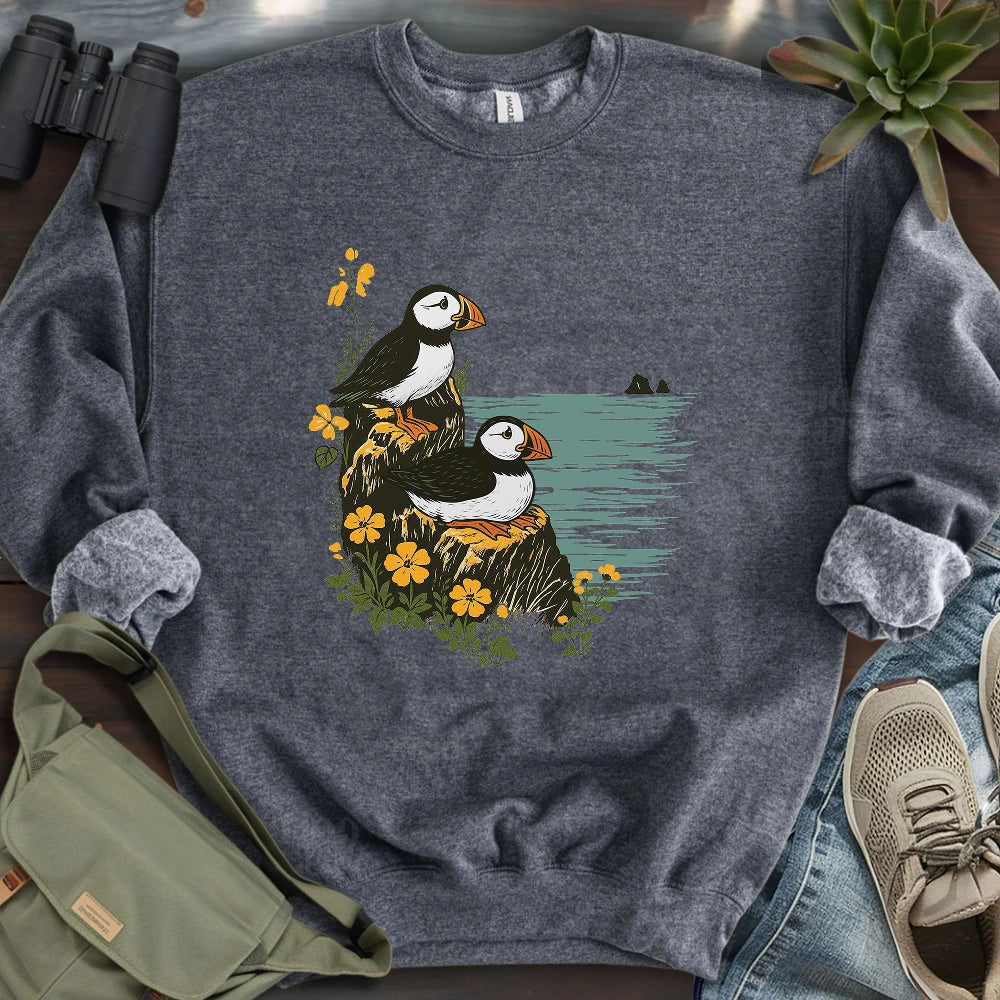 Peaceful Puffins Sweatshirt