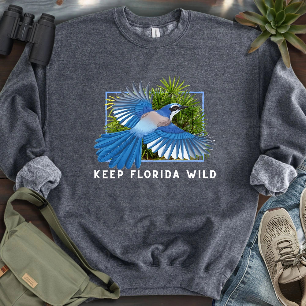 Protect Florida Scrub Jay Sweatshirt