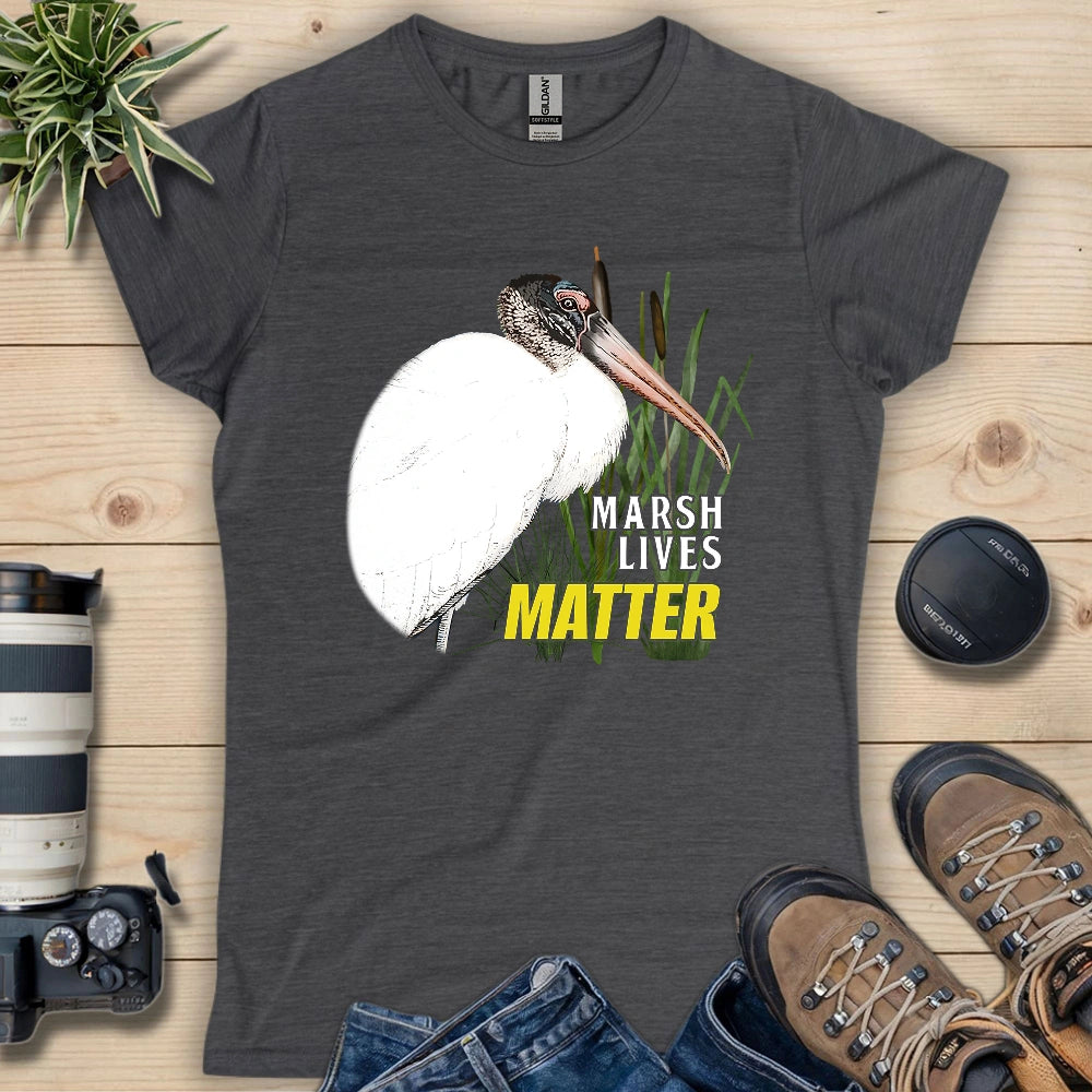 Protect Wood Stork Women's T-shirt