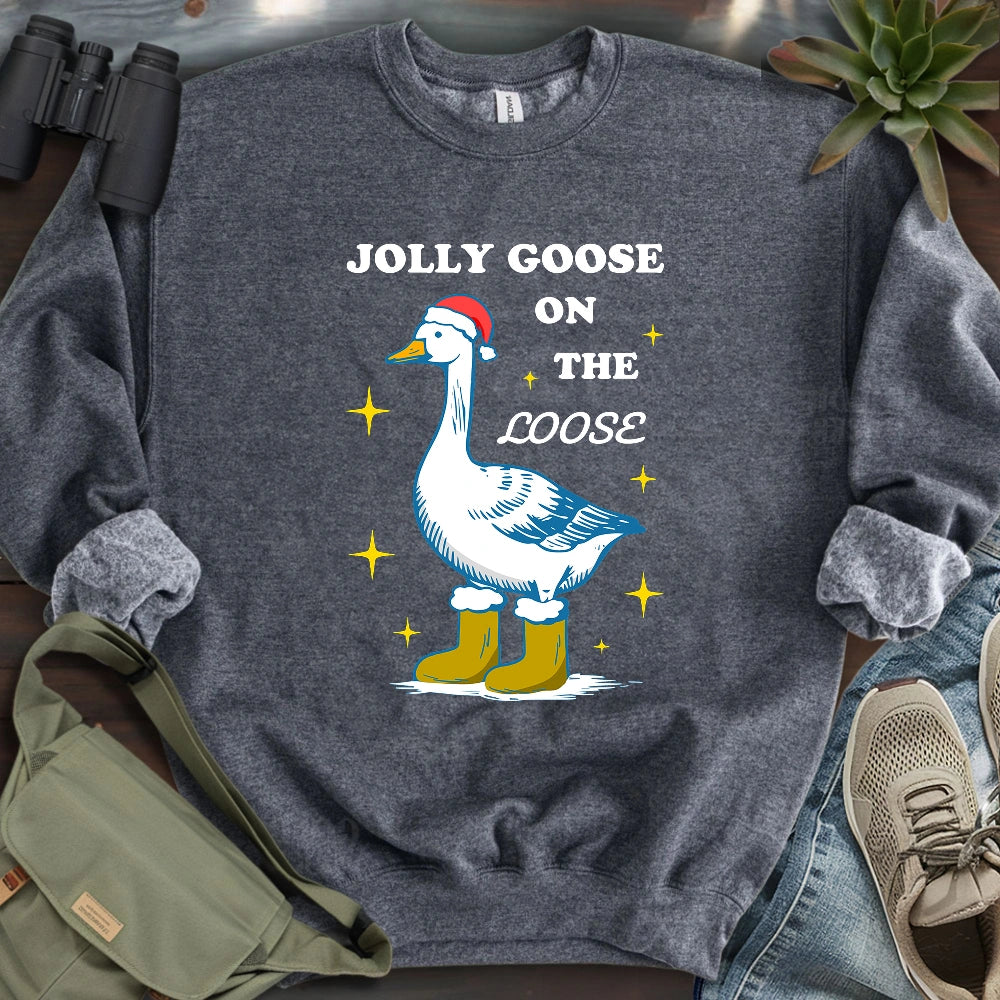 Silly Goose Christmas Sweatshirt