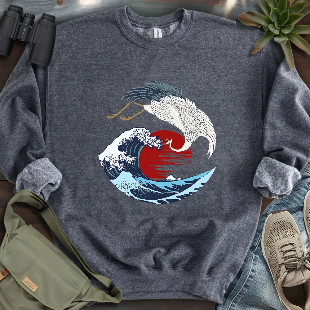 The Japanese Crane Sweatshirt