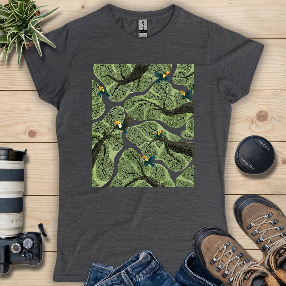 Toucan In Jungle Women's T-shirt