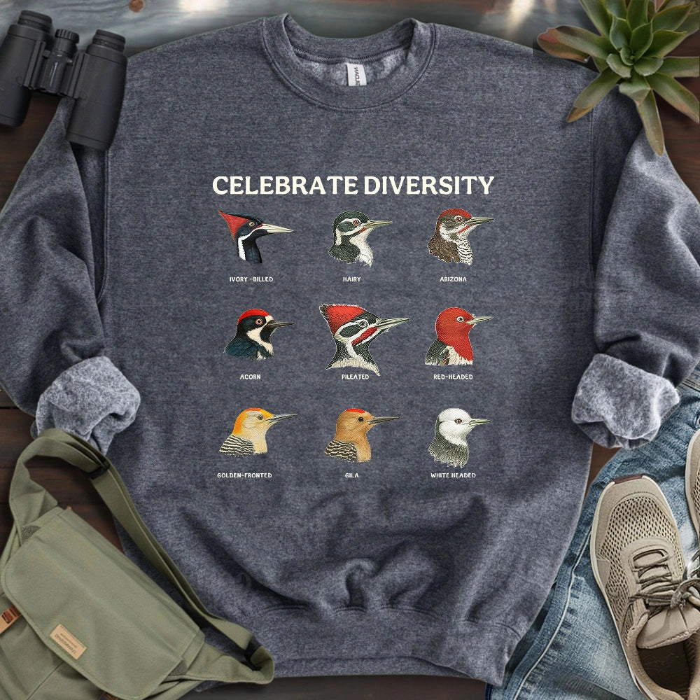 Woodpecker Diversity Sweatshirt