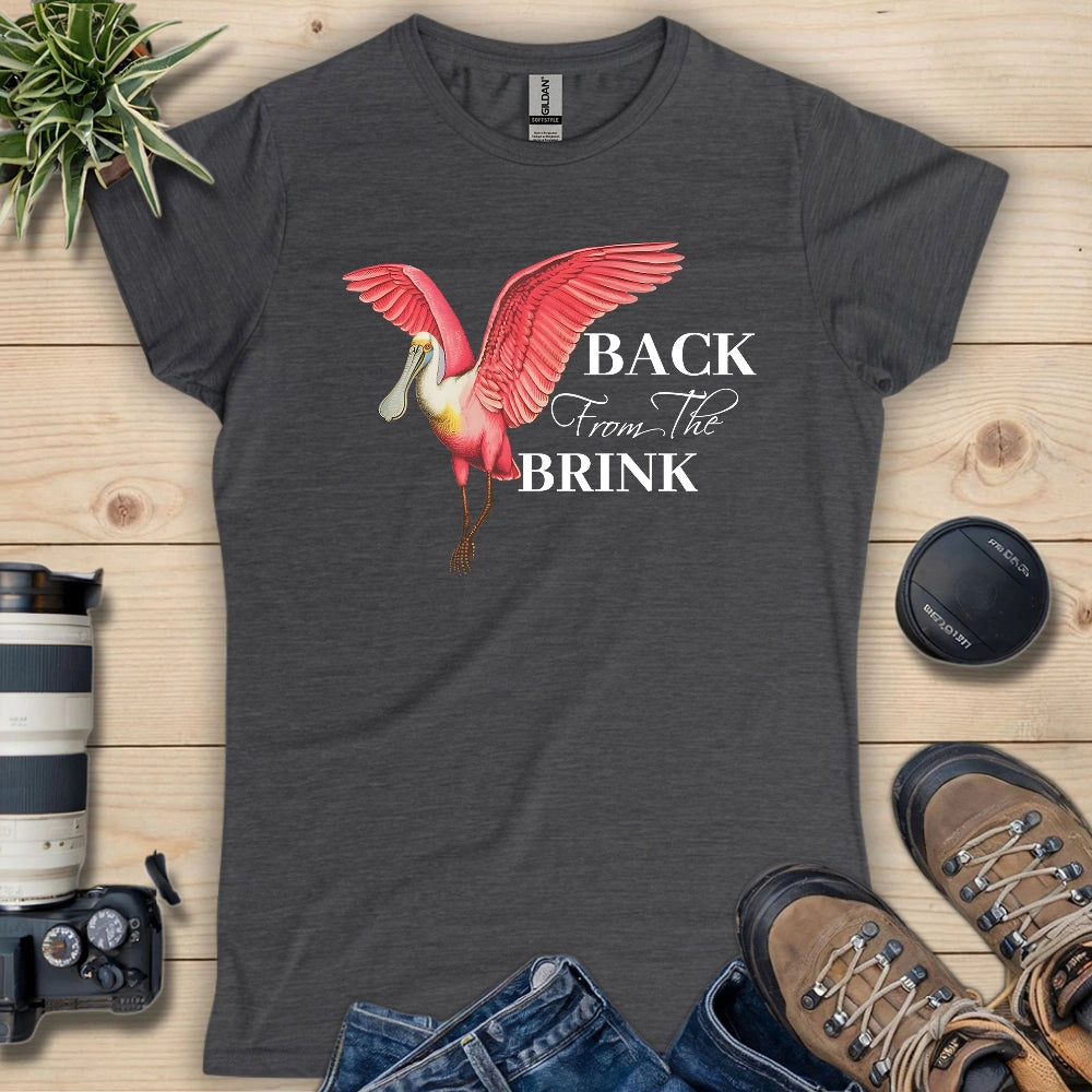 Spoonbill Back From The Brink Women's T-shirt
