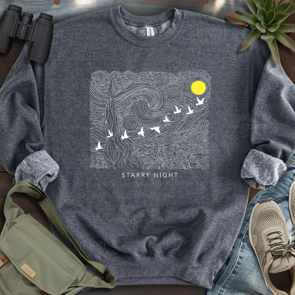 Starry Night Migration Sweatshirt