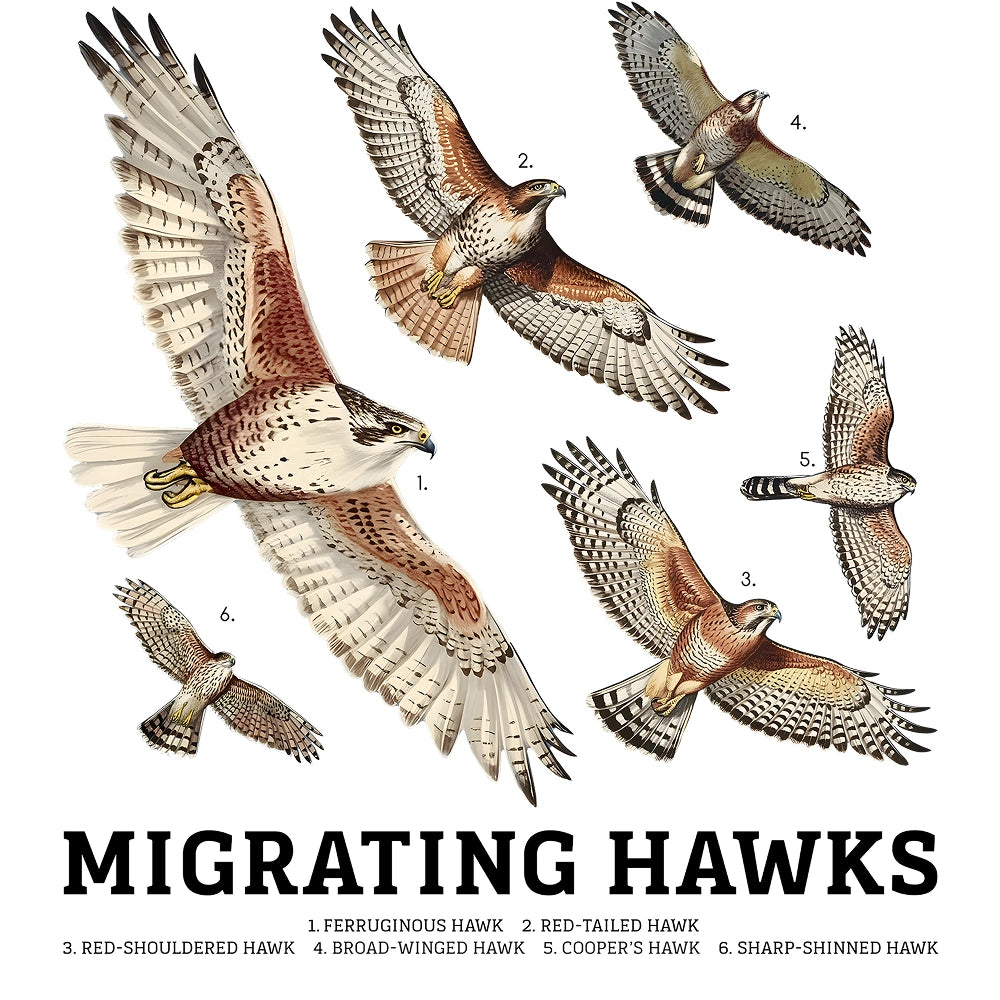 Migrating Hawks T-shirt