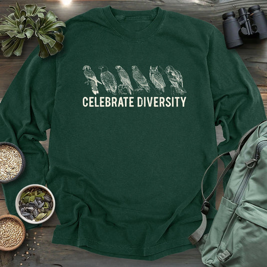 Celebrate Raptor Diversity Long Sleeve T-shirt