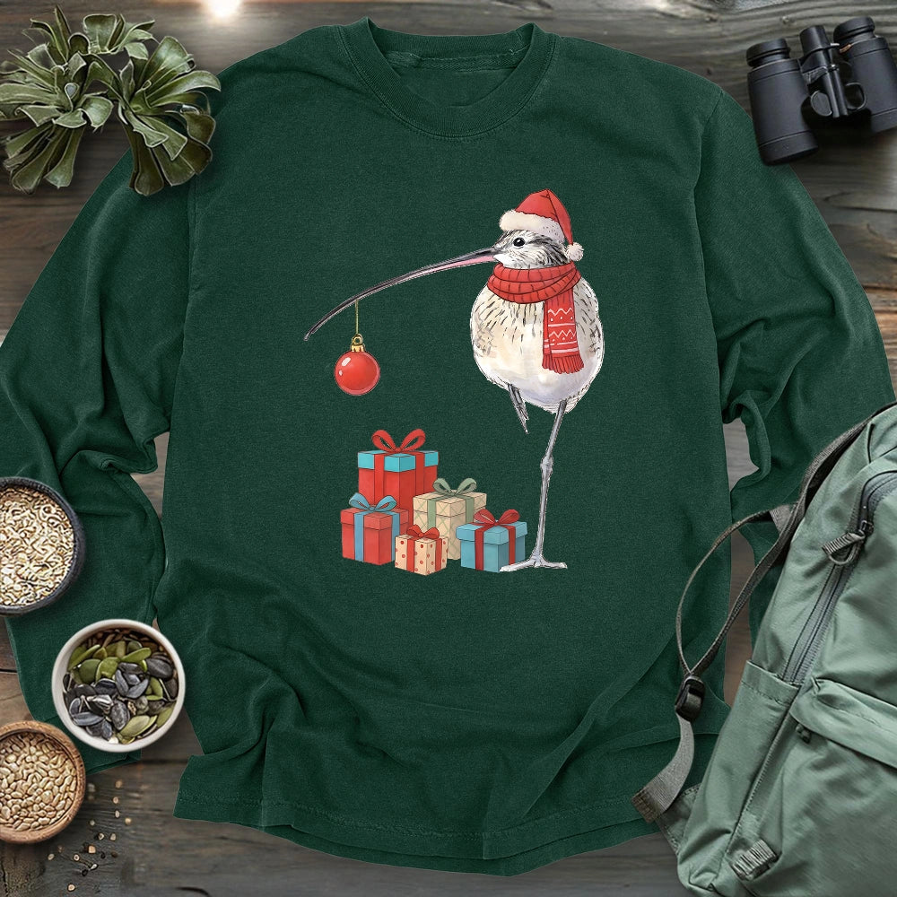 Curlew Holding Ornament Long Sleeve T-shirt