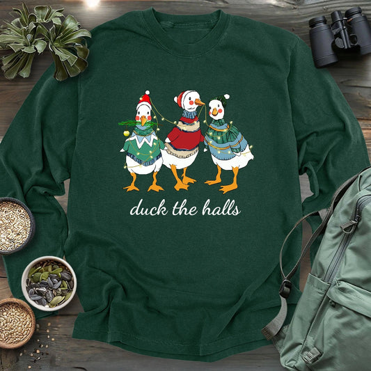 Duck the Halls Long Sleeve T-shirt