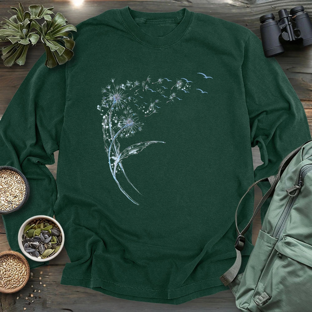 Floral Migration Long Sleeve T-shirt