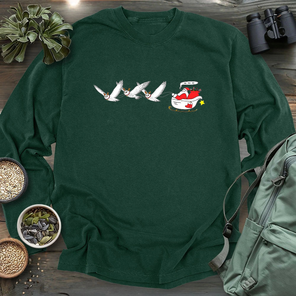 Ho-Ho-Hoo Delivery Long Sleeve T-shirt