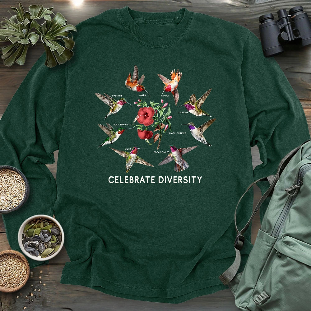 Hummingbird Diversity Long Sleeve T-shirt