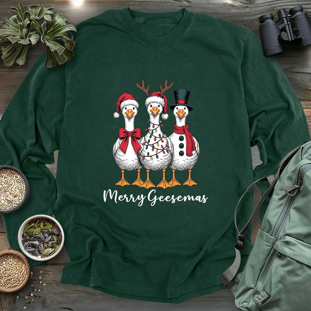 Merry Geesemas Long Sleeve T-shirt