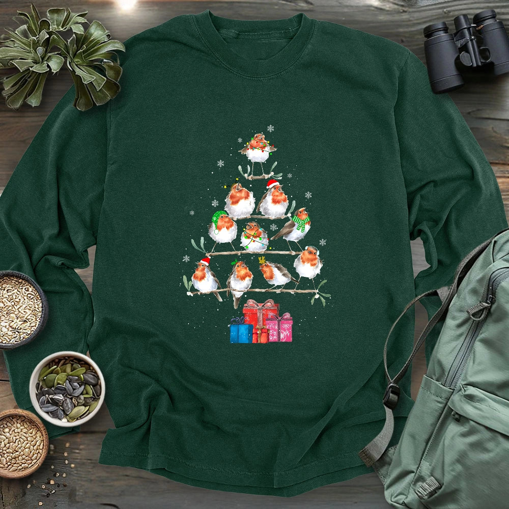 Merry Robinmas Long Sleeve T-shirt