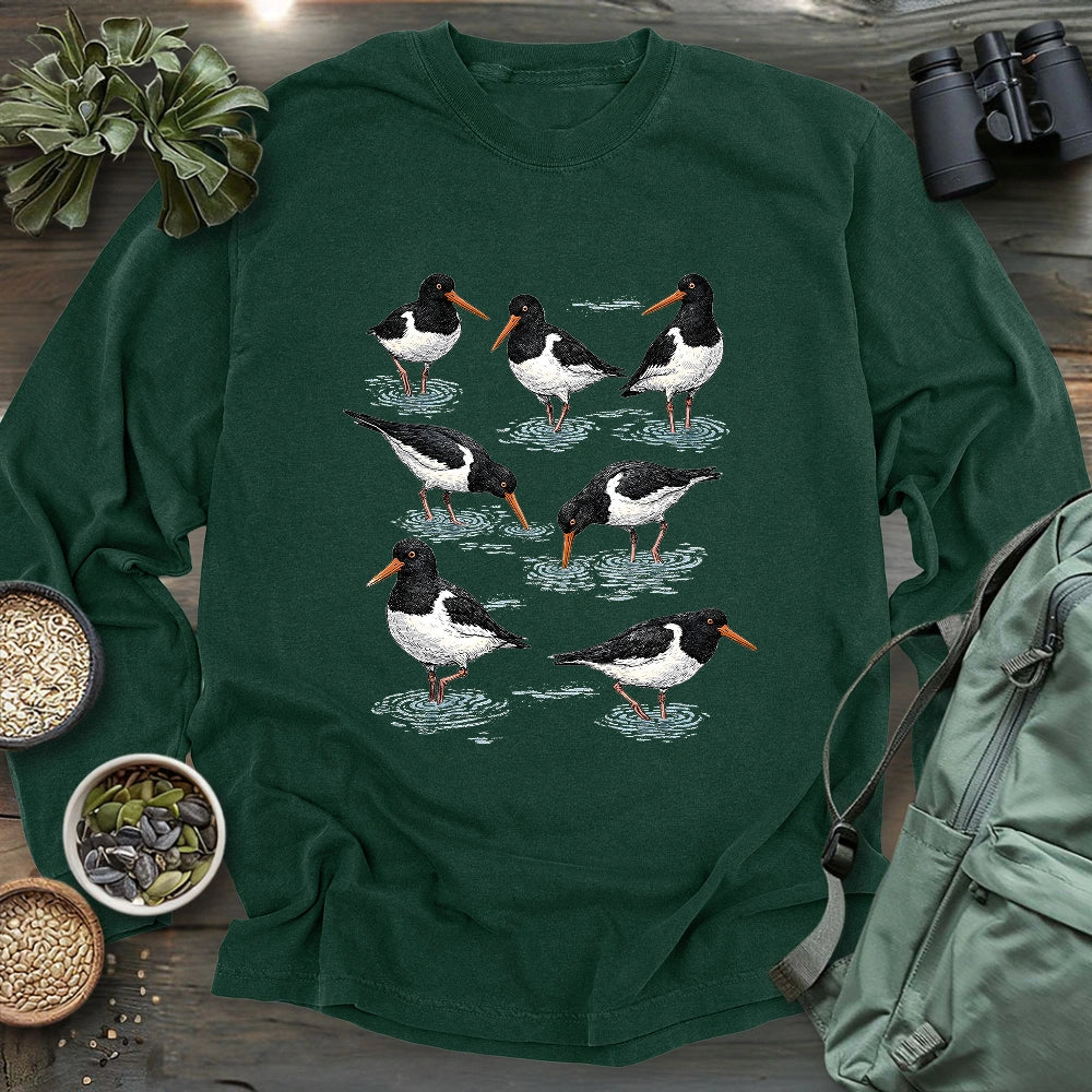 Oystercatchers Long Sleeve T-shirt