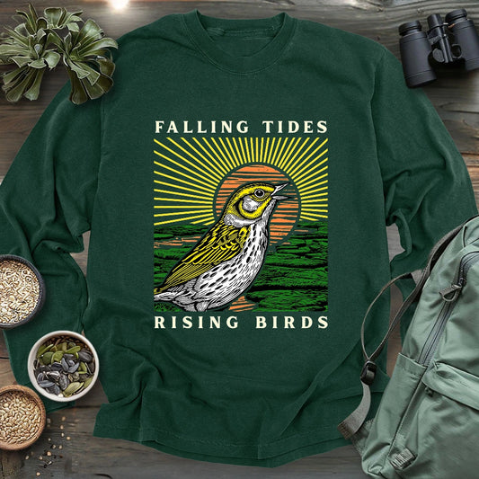 Protect Saltmarsh Sparrow  Long Sleeve T-shirt