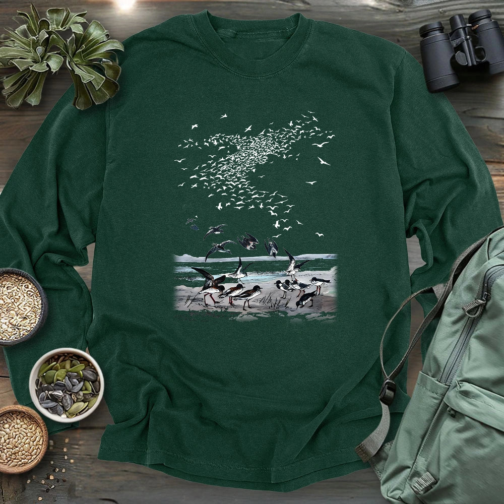 Sandpiper Migration Long Sleeve T-shirt