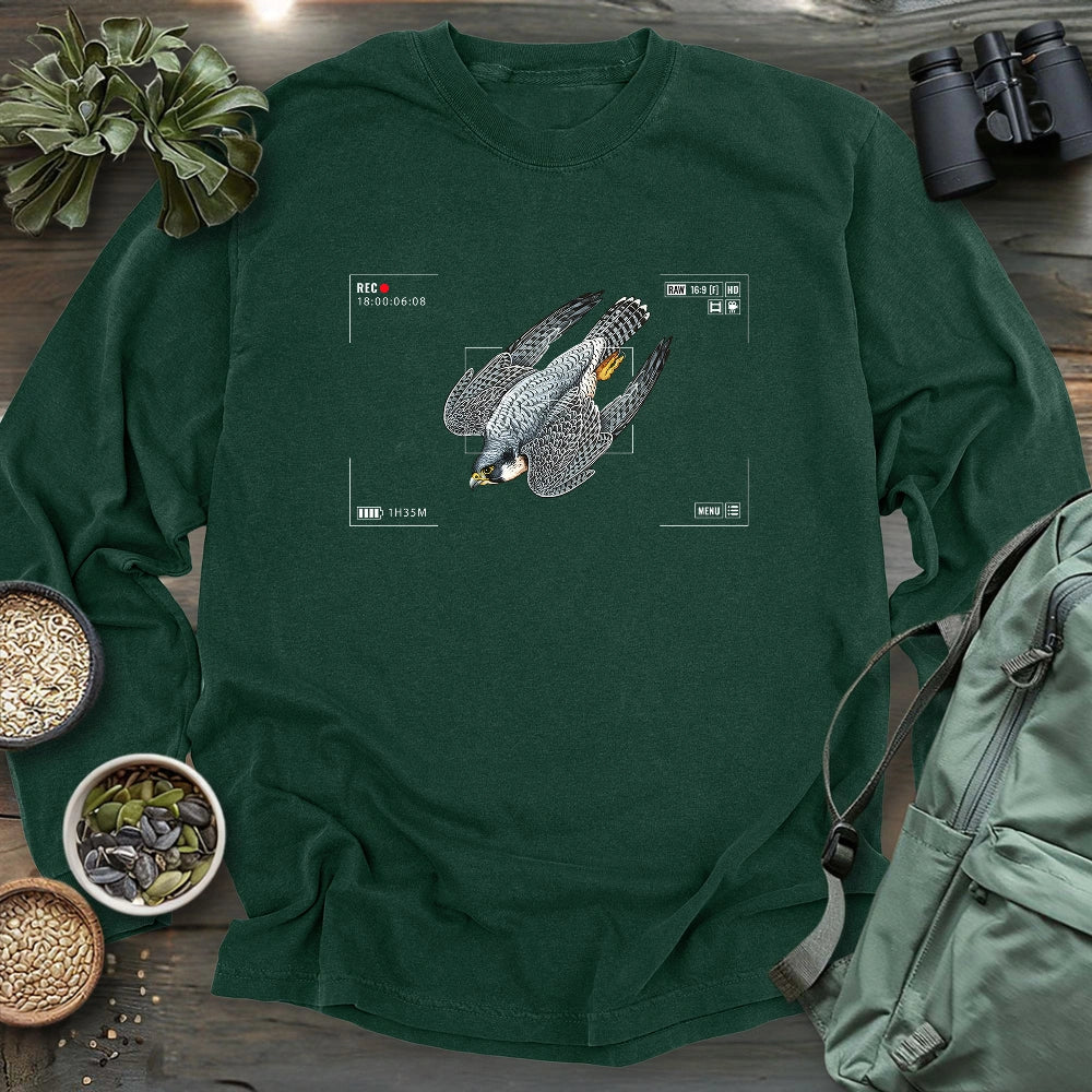 Skydiving Falcon Long Sleeve T-shirt