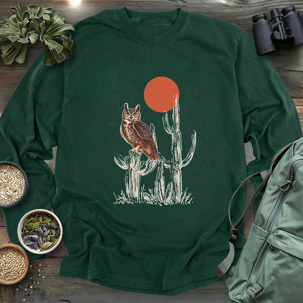 Southern Great Horned Owl Long Sleeve T-shirt