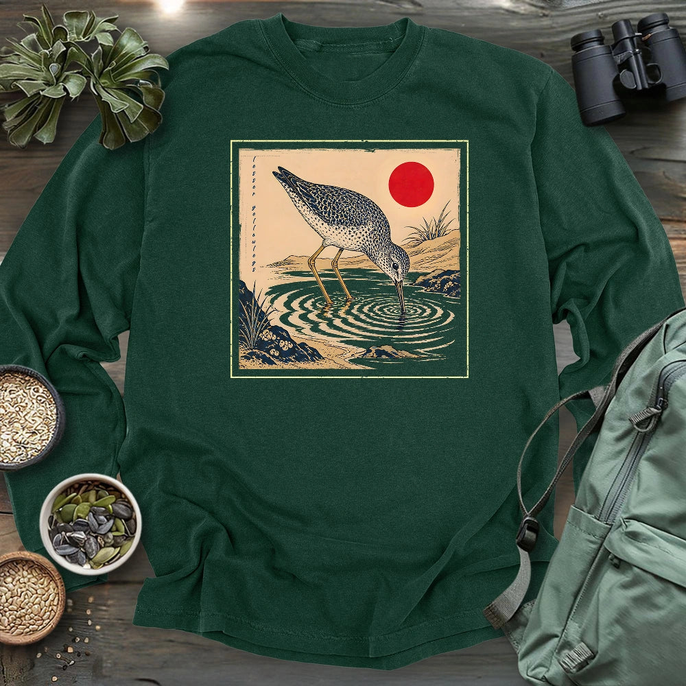 Stillness In Ripples Long Sleeve T-shirt